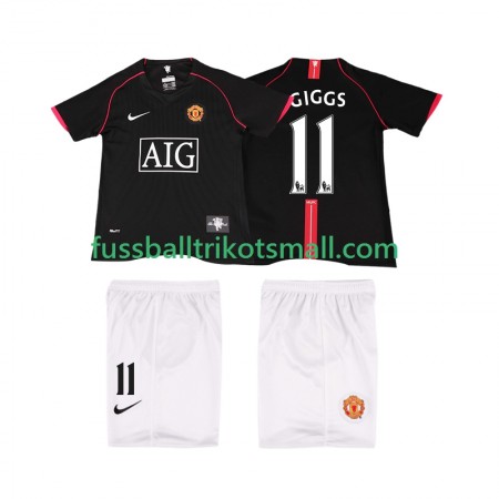 Fußballtrikots Manchester United GIGGS 11 2007 2008 Retro Kinder Kurzarm Auswärts-trikot kaufen